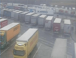 A01 West Autobahn: Bei Rastplatz St. Pölten, Blickrichtung 2 LKW Stellplatz – Km 62,72 webcam Live