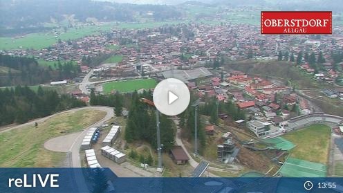 Oberstdorf Panorama Webcam Live