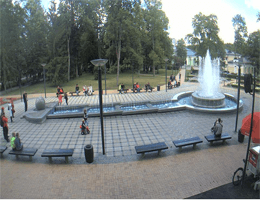 Druskininkai Musical Fountain Webcam Live