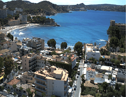 Peguera Panoramablick Webcam Live