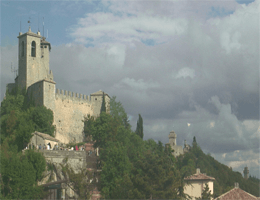 San Marino Guaita Fortress Webcam Live