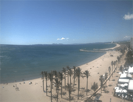 Roses Strand Santa Margarida Webcam Live