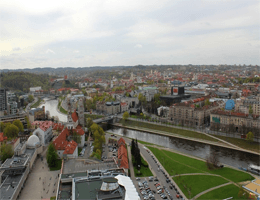 Vilnius Panoramablick Webcam Live