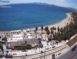 Paleo Faliro Strand Webcam Live