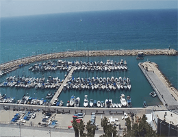Tel Aviv Gordon Beach und Marina Webcam Live