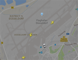 Flughafen Düsseldorf Flugverfolgung live