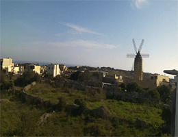 Qala Gozo Windmill Webcam Live