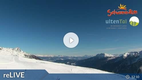 Ulten Bergstation Umlaufbahn Schwemmalm Webcam Live