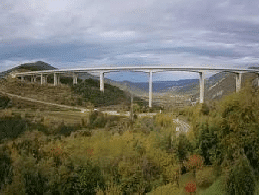 Črni Kal Viaduct Webcam Live