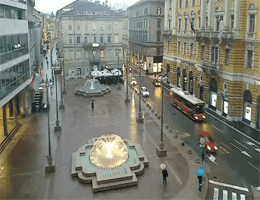 Rijeka Jadranski Platz Webcam Live