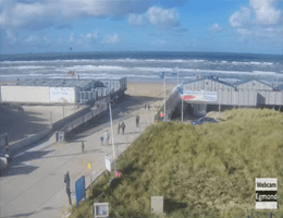 Egmond aan Zee Strandafgang Webcam Live