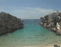 Mallorca Cala Santanyí Webcam Live